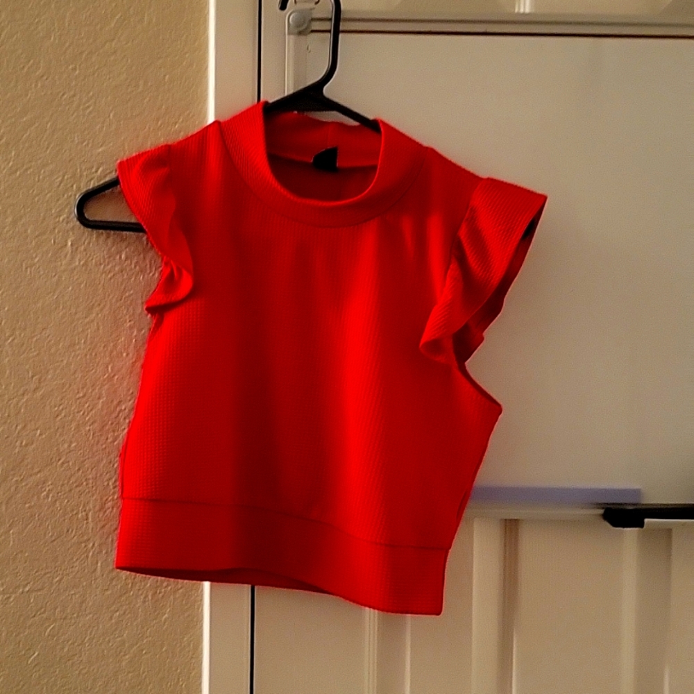 Shein pink top